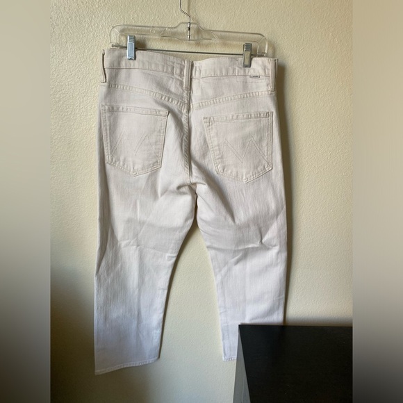Mother Superior Women’s The Ditcher Crop in Act Natural Size 28 Straight Leg - Picture 6 of 13
